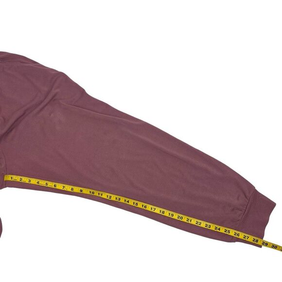 Victoria's Secret Womens Ribbed Drawstring Lounge Pants Dusty Rose Size Large - Picture 9 of 16